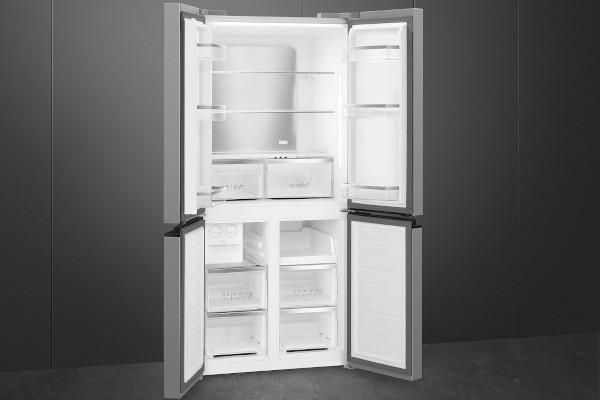 Chłodziarko-zamrażarka side by side typu french door Smeg FQI48XD
